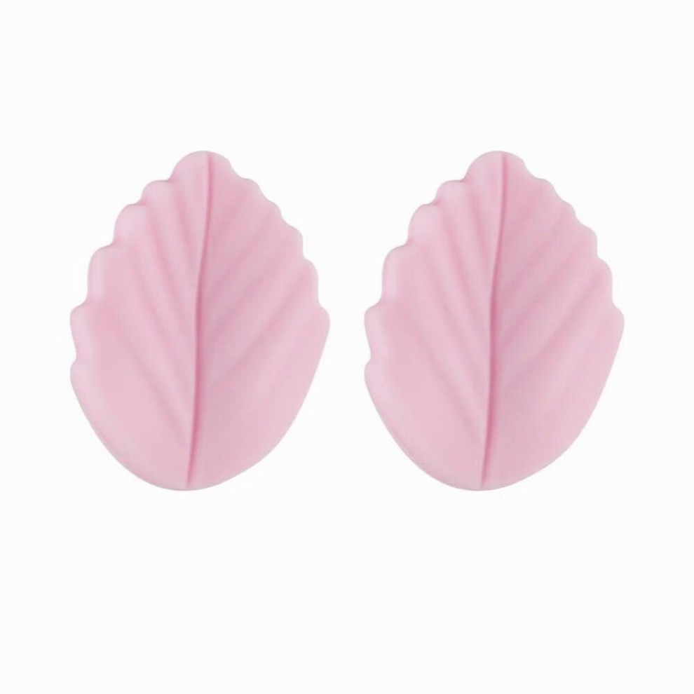 Sunrony Mini Leaf Silicone Beads 10pcs Food DIY Pacifier Chain Necklace Accessories Care Teether Product Baby Toys