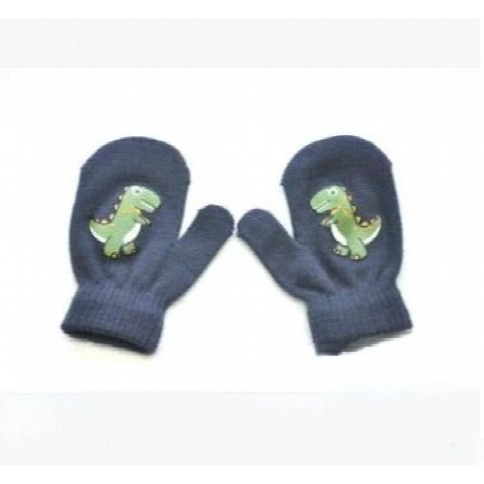 Infant Cartoon Mittens Children Toddler Kids Full Finger Mittens Childrens Winter Warm Knitted Gloves