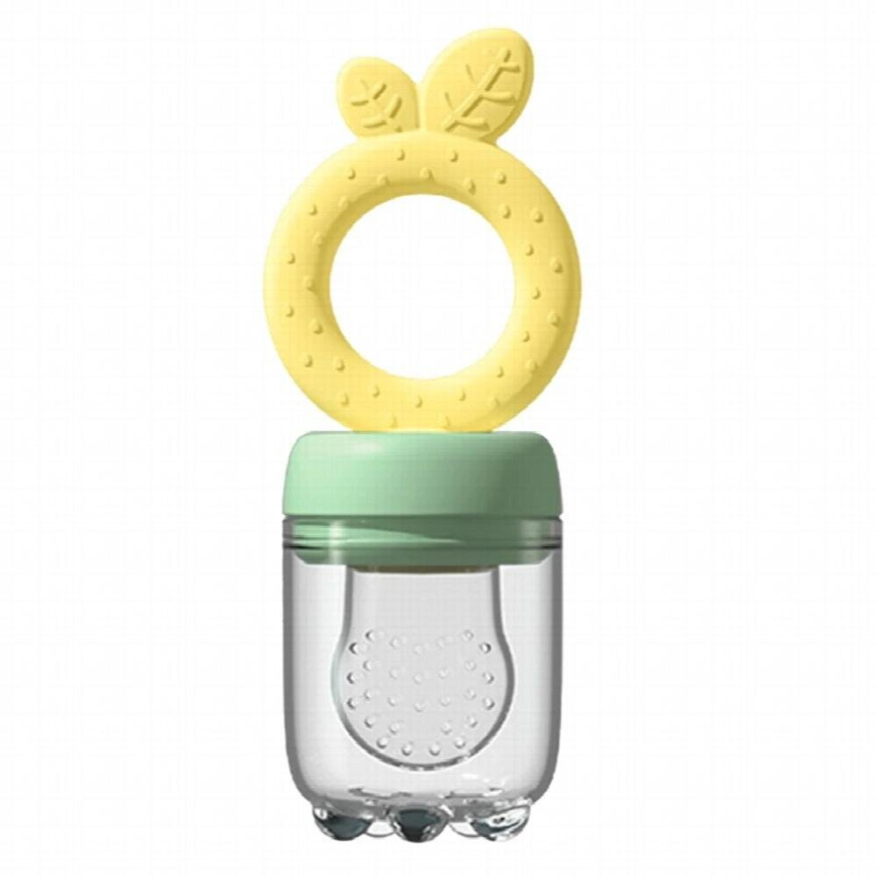 1PC Baby Health Nipple Feeding Fruit Food Container Molar Chewing Teether Toys Dummy Pacifier Bottles Teething Teat Attachment