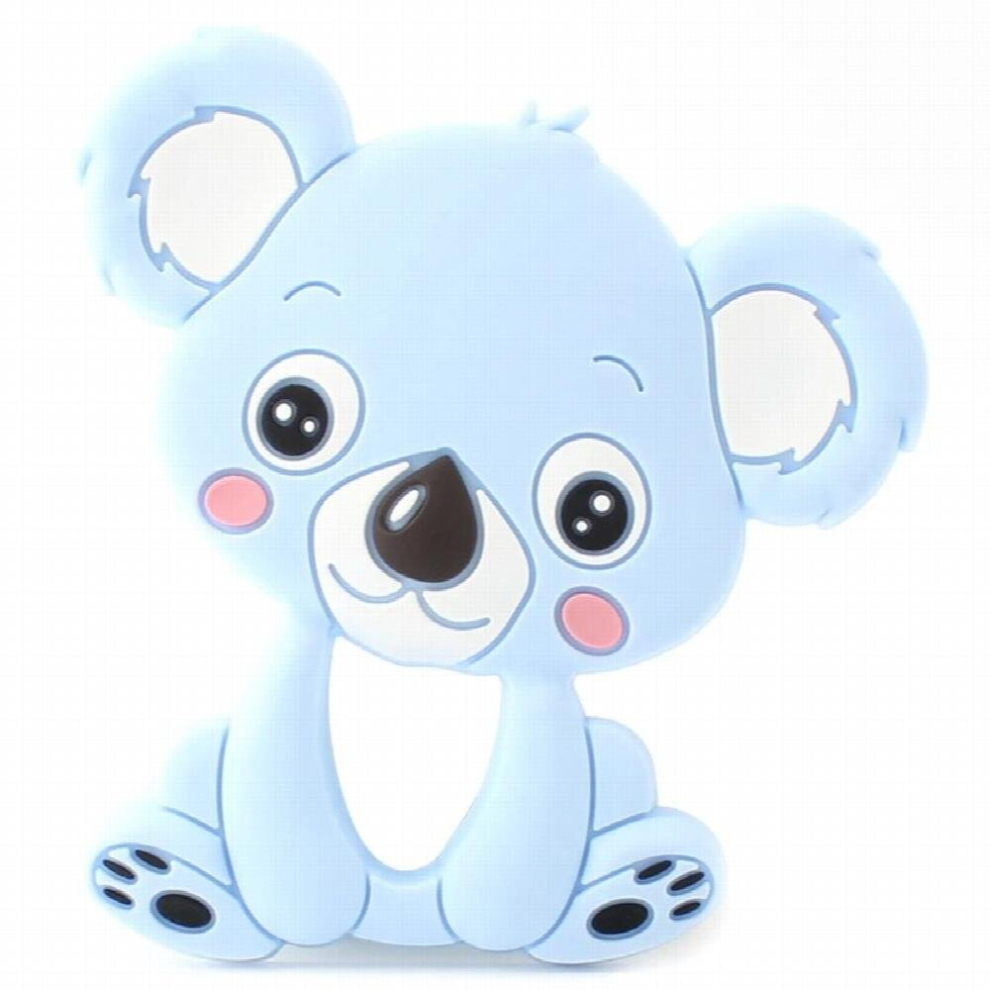 1pcs Silicone Teether Food Rodent Cartoon Animals DIY Teething Necklace Shower Infant Chewable Toys Baby Teether
