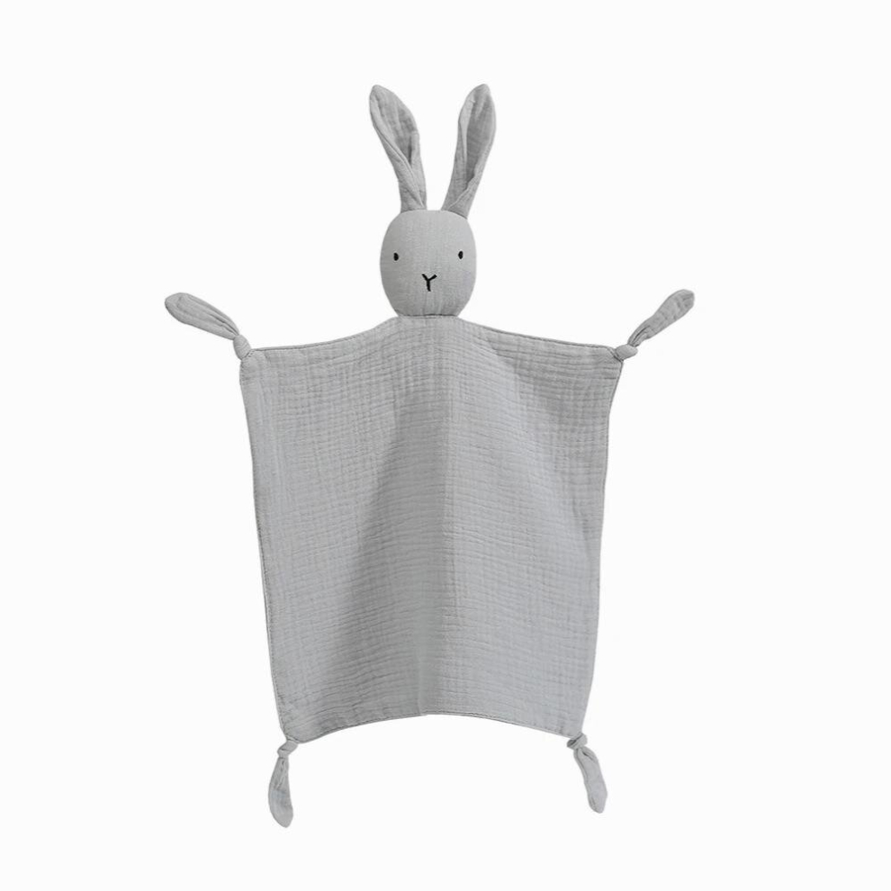 Muslin Baby Comfort Towel Cotton Comforter Blanket Soft Newborn Sleeping Dolls Kids Sleep Toy Soothe Appease Towel Bibs