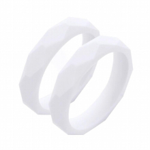 1pc Teething Bracelet Silicone Baby Bangle Teether Wristband Aldut Size Chew Toy Silicone Beads Nursing Jewelry