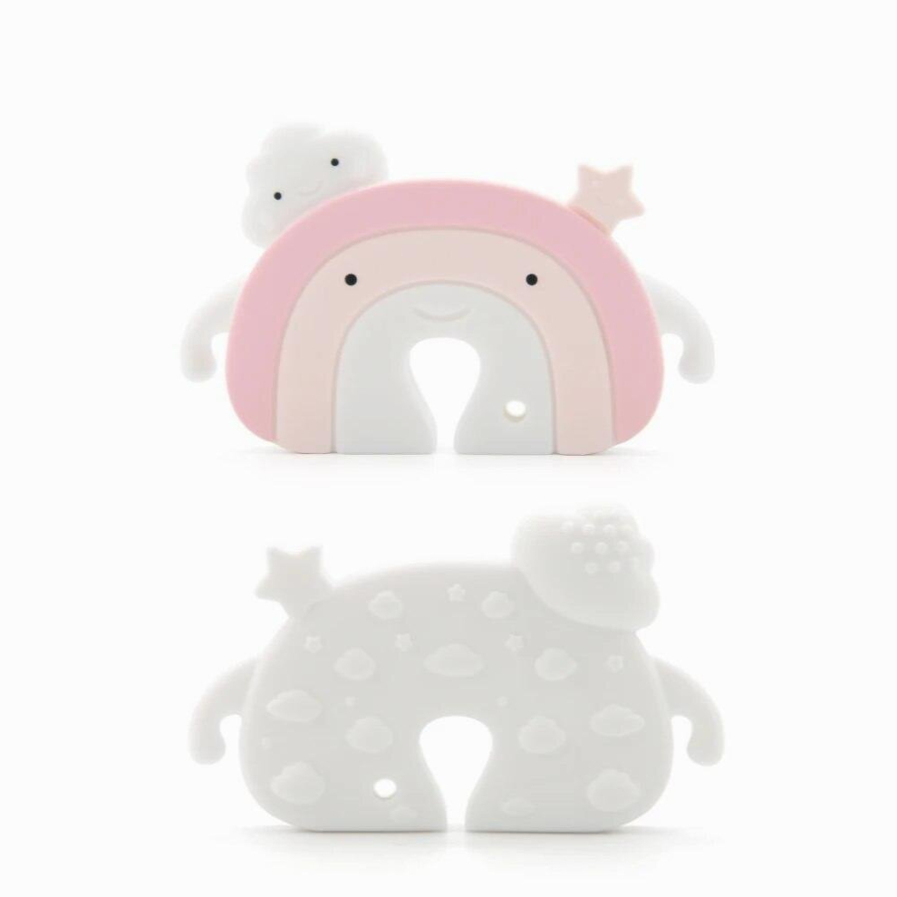 1PC Aniaml Silicone Teether Toys Necklace Accessories Infant Chew Silicone Beads Panda Unicorn Koala DIY Baby Teething BPA