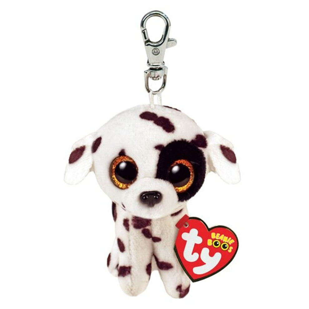 TY Key Clip Luther the Dog