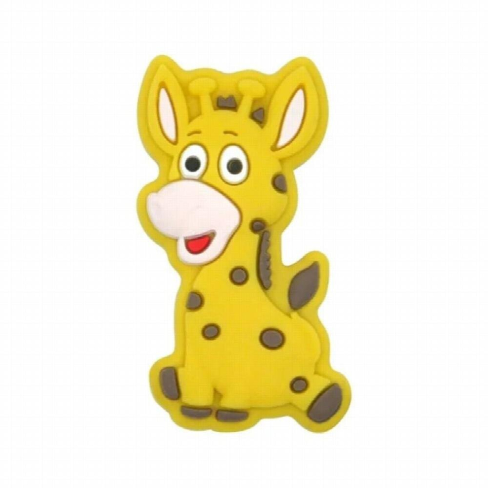 10PCS Giraffe Shape Silicone Beads Baby Molar Teether Bead DIY Pacifier Chain Jewelry Accessories