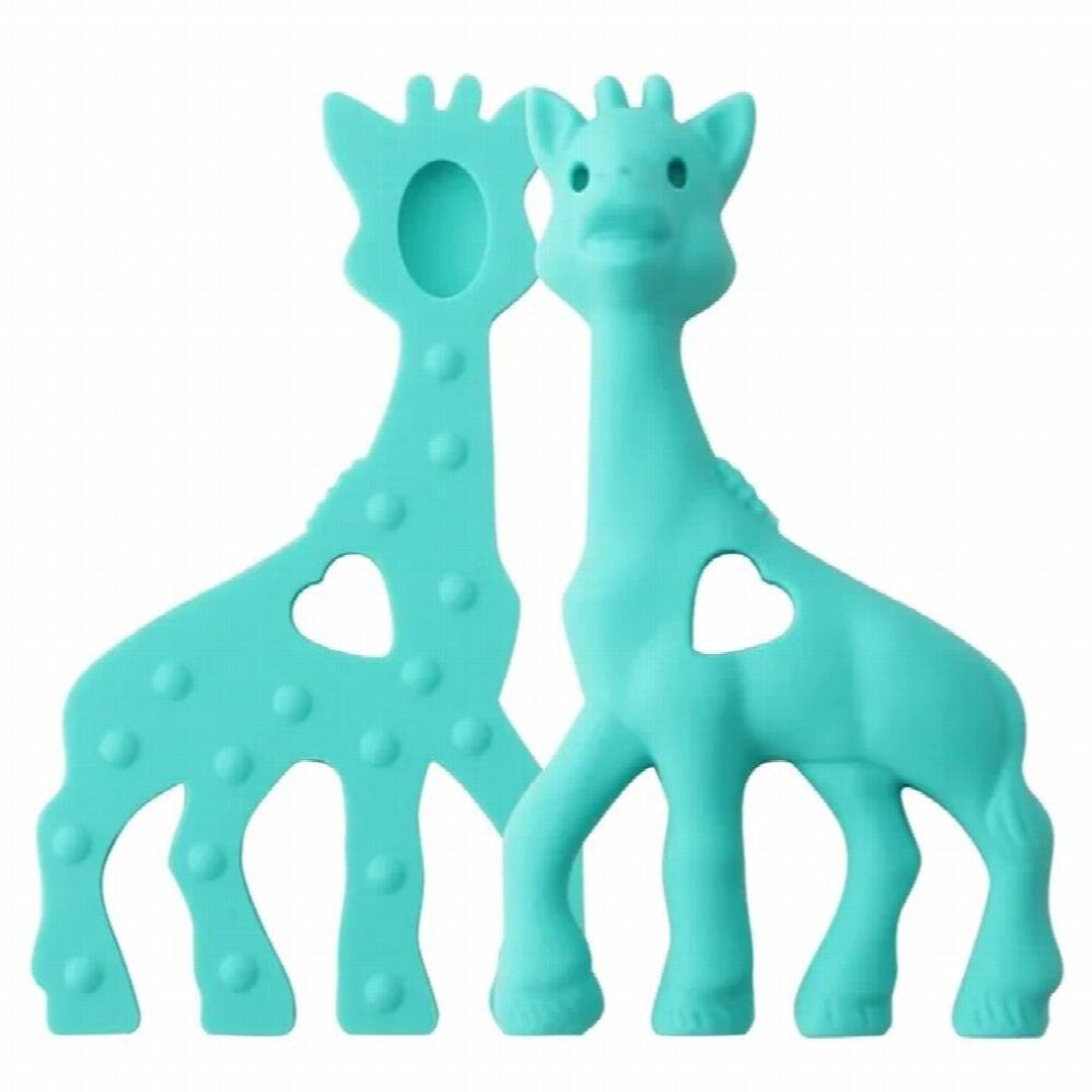 Giraffe Silicone Teethers Infant Necklace Bracelet Mordedor Baby Gift Pendant DIY Pacifier Chain Toy BPA Baby Chew Teether