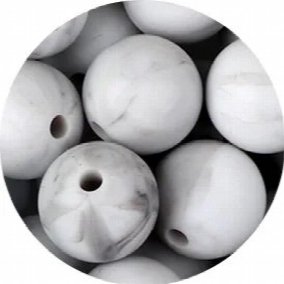 10pcs 12mm Silicone Teething Beads Baby Teething Toys Chewable Pacifier Clips Beads Food Silicone Beads BPA