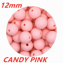 Kovict 100Pcs 12mm Round Silicone Beads 34Colors BPA-Free DIY Pacifier Chain Bracelet Gift Baby Teething Care Toys Accessories