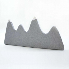 INS Baby Playpens Kids Safe Fence Bed Surround Soothing Pillow Snow Mountain Shape Removable And Washable Room Decor Photo Props