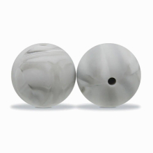 19mm Silicone Beads 10pcs Food Round BPA Teething Beads DIY Baby Pendant Nursing Necklace Pacifier Chains