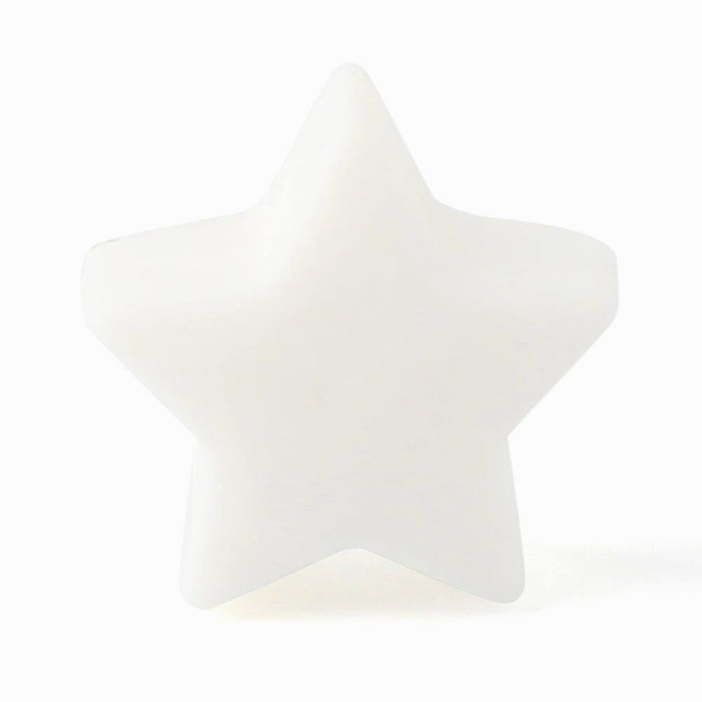 10pcs Silicone Star Beads BPA Baby Teething Beads Chewable Silicone Teethers Infants Nursing Nipple Chain Tools