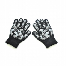 5-11 Years Old Childrens Winter Warm Knitted Gloves Kid Gloves Boy Girl Outdoor Sports Non-slip Camouflage PVC Offset Gloves