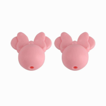 Kovict 10pcs Baby Teething Beads Food Cartoon Mouse Shape Beads For Necklaces BPA Baby Teether Toy Nursing