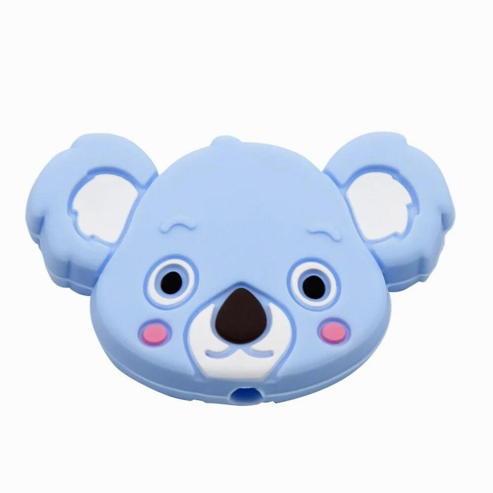 Cute-Idea Koala Beads 10pcs Toddle Soft Baby Product Teething Food chew beads nursing Accessory teether BPA