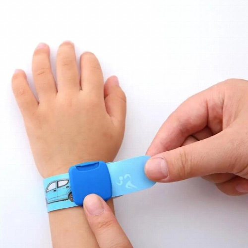 12pcs Children Safety ID Wristbands Reusable Adjustable Waterproof Identification Bracelets (Random Pattern) 2