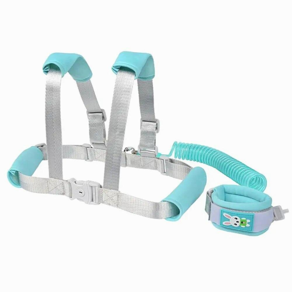 Toddler Rope Leash Kids Anti-Lost Wrist Link Child Harness Lockable Baby Safety Sling Learning Walking Harness Care Aid Belt