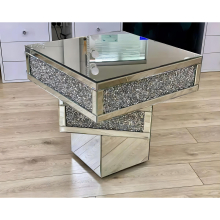 Mirrored 3 Tier Side Table or Centre Table