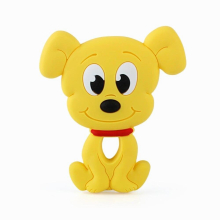 1pcs Silicone Teethers Baby Teething Toys Cartoons Animal Heart Dog Cat Bear Dinosaur BPA Nursing Silicone Beads DIY Chains