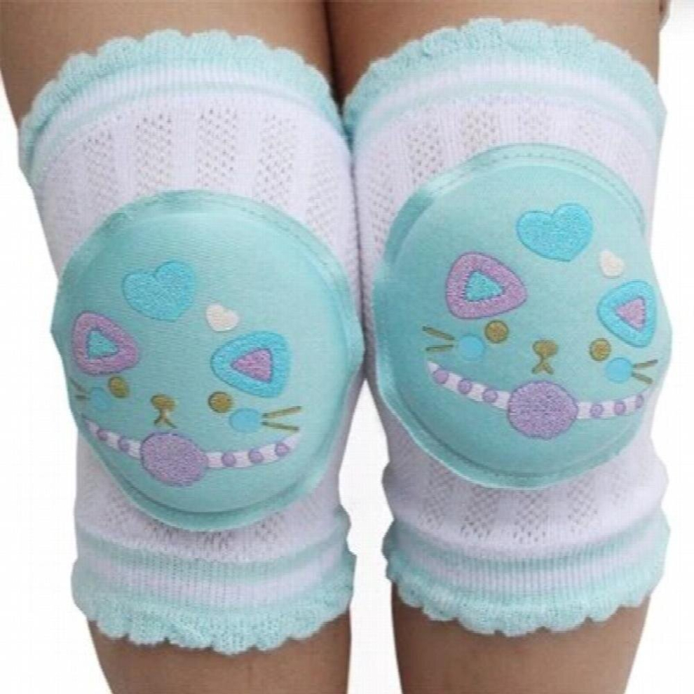 Baby Kneepad Cotton Soft And Comfortable Children Knee Pads Doll Learn To Walk Protection Cartoon Smile Cat-image-OPC-PCQN9KC-NEW