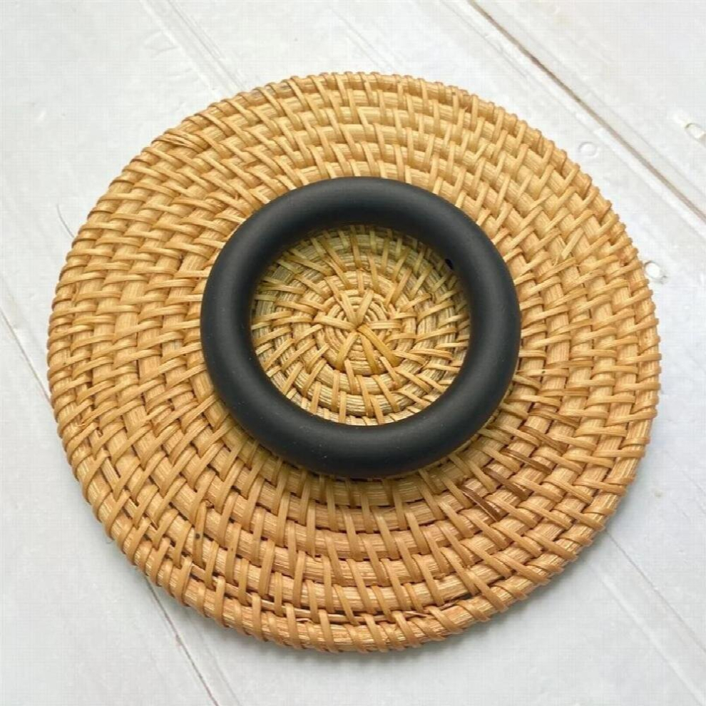 10pcs Ring Silicone Beads BPA Teething Ring Baby Teethers Chew Nursing Beads Charm Necklace Pendant DIY Toys