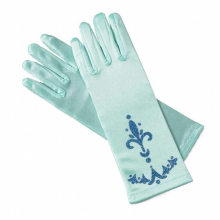 Girl Elsa Coronation Gloves 6 Colors Brocade Long Finger Mitten Sequins Printed Clothing Children Party Costume