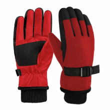 Winter Warm Snowboarding Ski Gloves Boy Girl Kids Snow Mittens Waterproof Skiing Breathable Air Outdoor Warm Gloves 8-12Years
