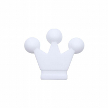 10pcs/Lot Baby Teether Silicone Beads Crown DIY Pacifier Chain Bracelet BPA Silicone Bead Baby Teething Star Heart