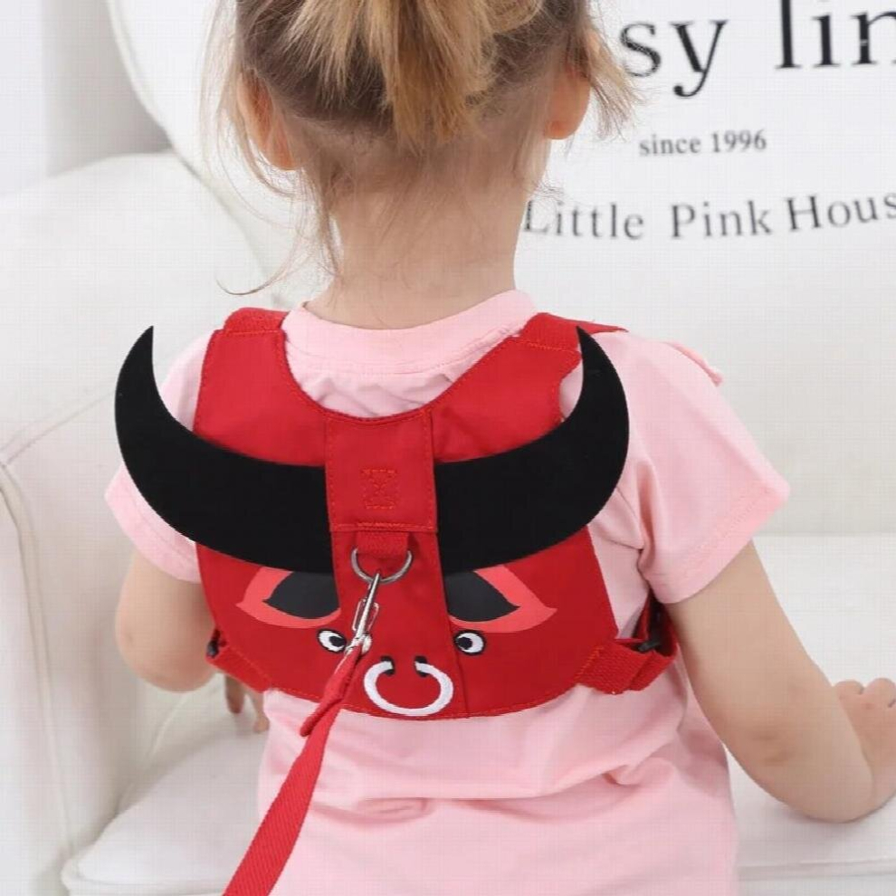 Anti Lost Toddler Leash Baby Safety Walk Belt Animal Pattern Protable Toddler Leash Anti-lost Safety Harness For 1-3 Years