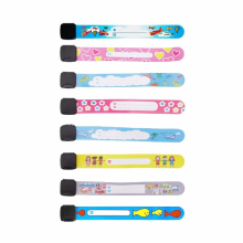 8pcs Waterproof Reusable Safety Wristbands Bracelets for Kids Child Travel Event Field Trip Outdoor Activity Adjustable