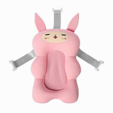 Baby Shower Bath Tub Pad Non-Slip Bathtub Seat Support Mat Newborn Bathtub Pillow Infant Anti-Slip Soft Comfort Body Cushion