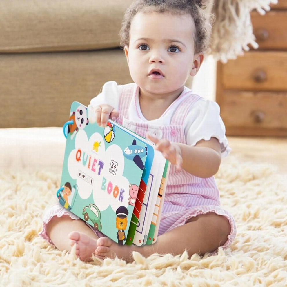 Montessori Busy Book | Montessori Toys for Toddlers Development | Busy Book for Kids Learning Skill