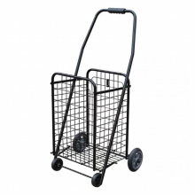 Portable and Foldable Utility Shopping Cart For Shopping ,Camping,Pet Stroller Carrier,Height 92CM,Road Wheels