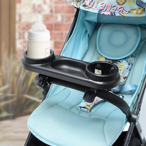 Snack Tray for Babies Stroller | Universal Babies Stroller Dinner Tray Fit Most Types of Strollers |
