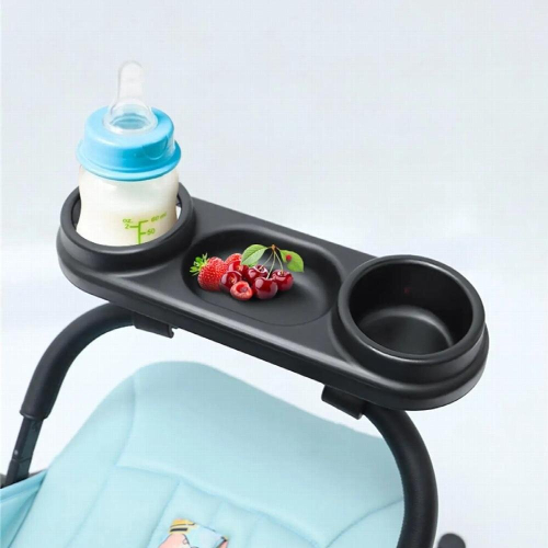 Snack Tray for Babies Stroller | Universal Babies Stroller Dinner Tray Fit Most Types of Strollers | 2
