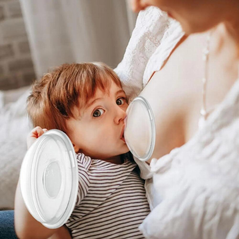 Breast Milk Catcher | Silicone Wearable Breastmilk Collector for Breast Feeding, Collect Breastmilk