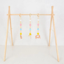 Wooden Fitness Rack Play frame for Baby infant Room toddler exercise Activity