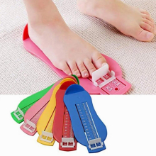 1pc Baby Foot Ruler Kids Foot Length Measuring Child Shoes Calculator For Children Infant Shoes Fittings Fittings Gauge for Kids