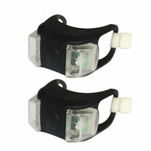 28EC 2PCS Baby Stroller Night Light Waterproof Silicone Caution lamp Outdoor LED Flash Remind Caution Lamp