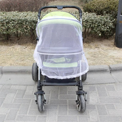The universal stroller bed net is suitable for most strollers 2
