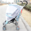The universal stroller bed net is suitable for most strollers 4