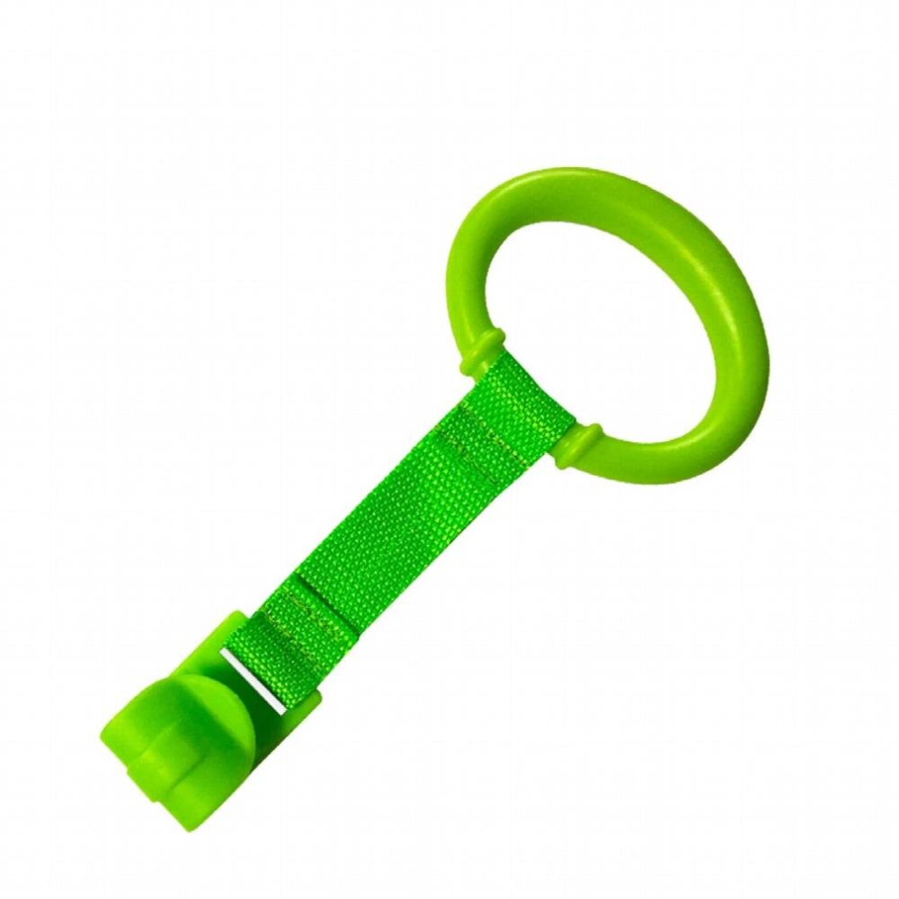 Playpen pull ring Help The Baby Learn To Stand Up And Pull The Ring On The Crib Fence Baby crib fence hand ring