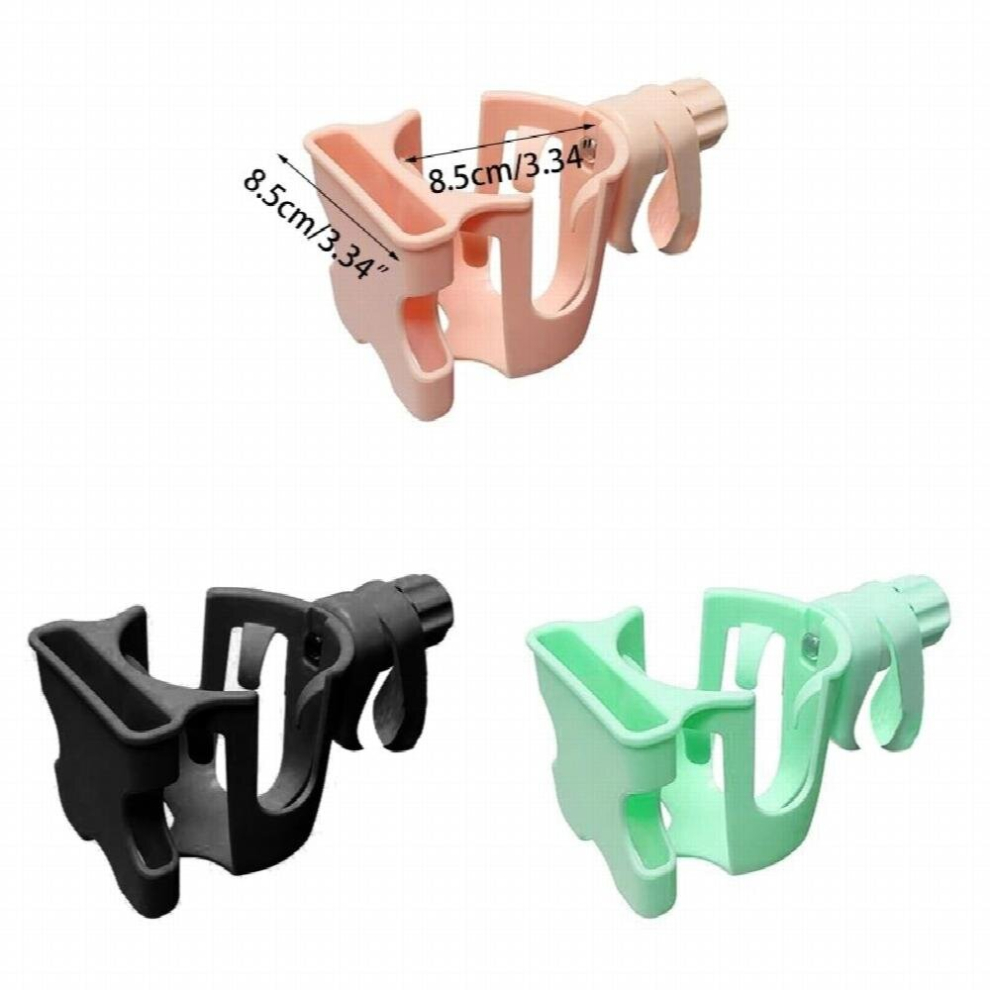 Cup Holder Buggy Stroller Phone Holder Easy Assembled Multi-Purpose Water Bottle Holder for Pushchair Wheelchair Accs N1HB