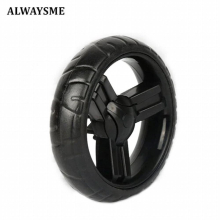 1PCS Baby Kids Stroller Replacement Parts Stroller Wheels Shopping Cart Wheels Diameter 134mm Width 32mm Hole 6mm