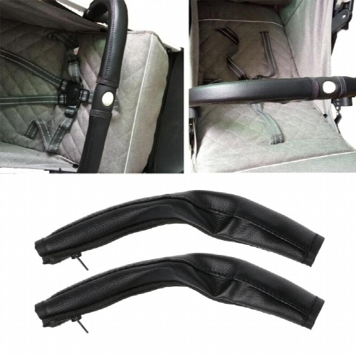 Pram Stroller Accessories Baby Stroller Armrest Protective Case Armrest Covers 2
