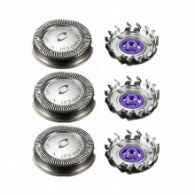 3Pcs Shaver Head Replacement Shaver Blade for HQ3 HQ4 HQ55 HQ56 HQ6900 HQ6868 HQ5812 HQ6874 Razor Blade for Men