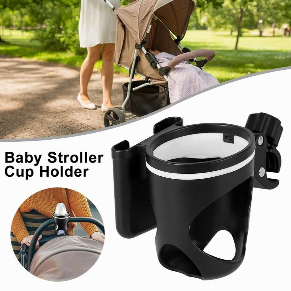 Baby Stroller Cup Holder Stroller Accessories Universal Pushchair Pram Cup Rack Water Cup Bottle Organizer for Stroller Buggy