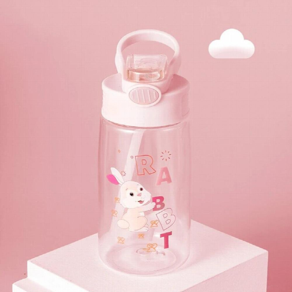 Kids Water Sippy Cup Creative Cartoon Baby Feeding Cups with Straws Leakproof Water Bottles Outdoor Portable Childrens Cups