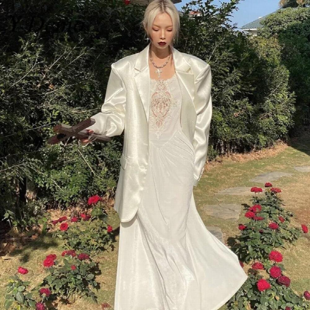 Vintage Women Dress Sleeveless Strapless Mid-calf Dress Sexy Lace Hollow Out High Waist Party Dress-image-OPC-PCQNH8Y-NEW