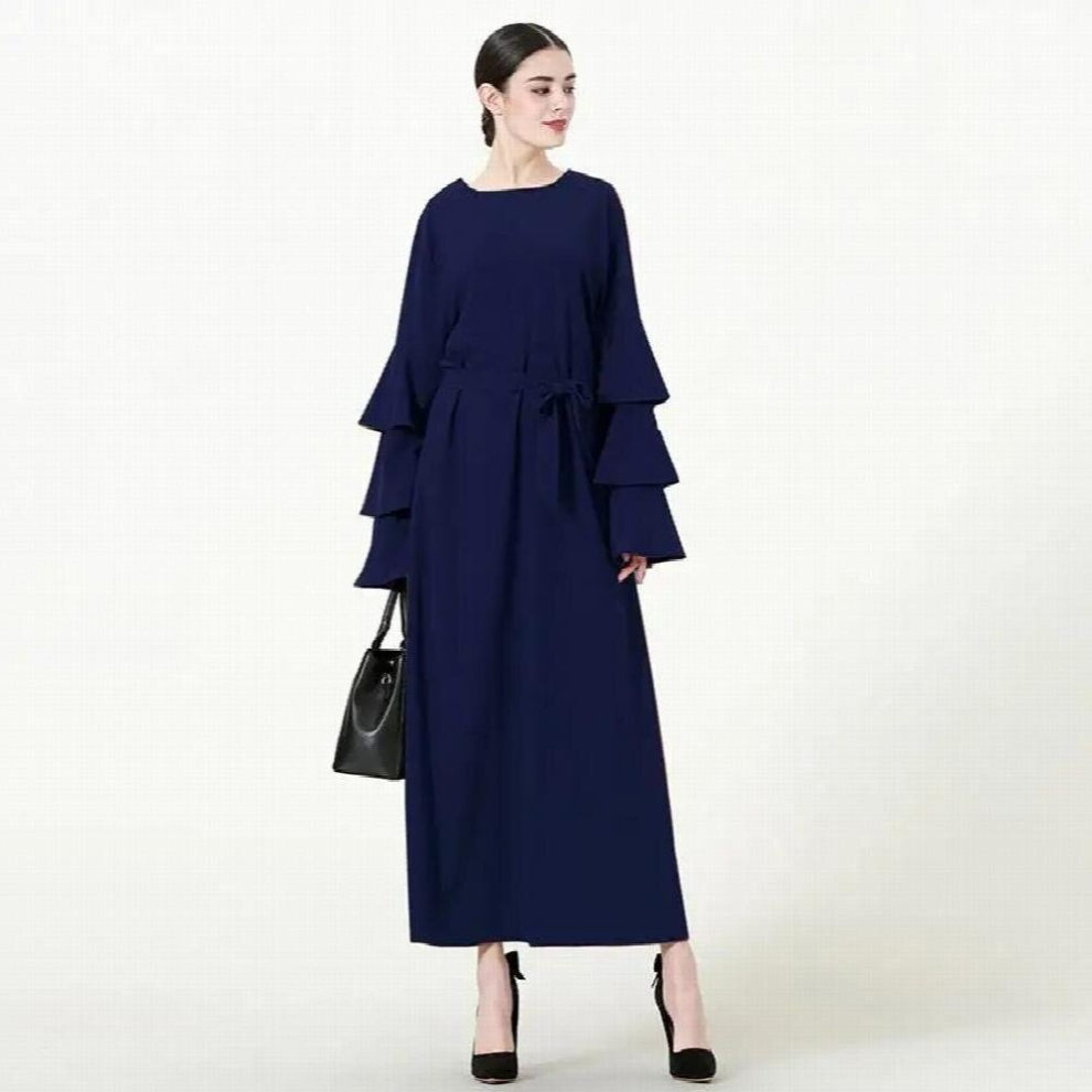 Kaftan Abaya Robe Dubai Islam Hijab Muslim Dress Abayas For Women Caftan Oman Qatar UAE Jilbab Islamic Clothing-image-OPC-PCQNK8V-NEW