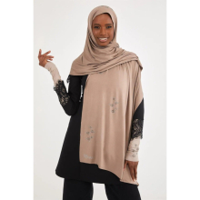 Hijab Turban Shawl Headscarf Female Head wraps Combed Cotton Muslim Clothing For Women Islamic Clothes accessory Abaya ????